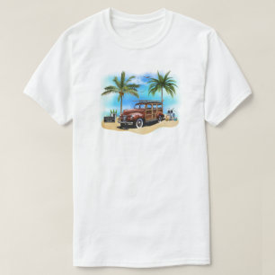 Beach Woody Wagon T-Shirt