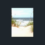 Beach Wrapped Canvas<br><div class="desc">Bas</div>