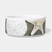 Beach X och O's Photo Pet Bowl