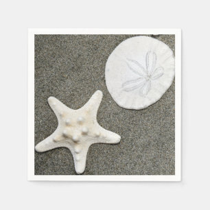 Beach X:s och O:s Starfish Sanddog-Pappersservett Pappersservett