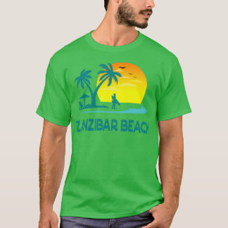 Beach zanzibar t shirt