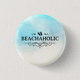 Beachaholic Vattenfärg Strand Knapp
