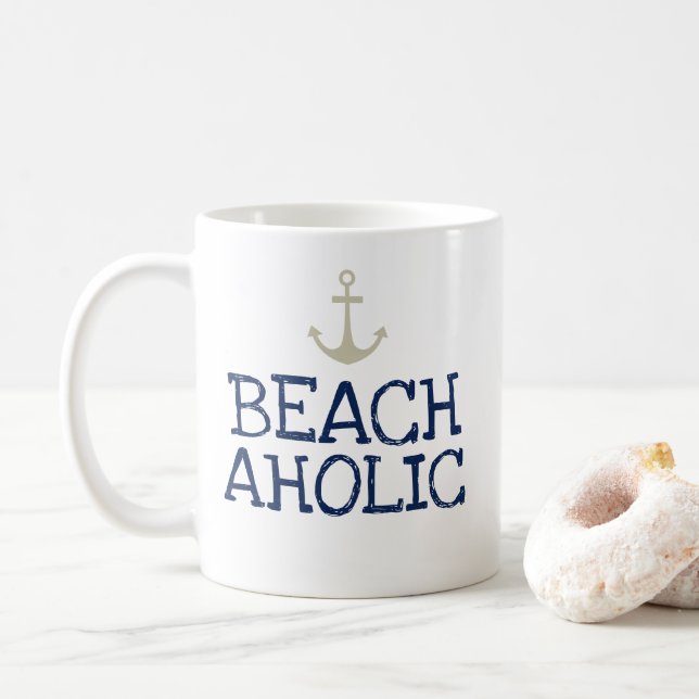 Beachaholkekaffären Nautisk kafé Mugg (Med munk)