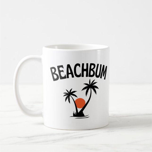 Beachbum Beach Summer Kaffemugg (Vänster)