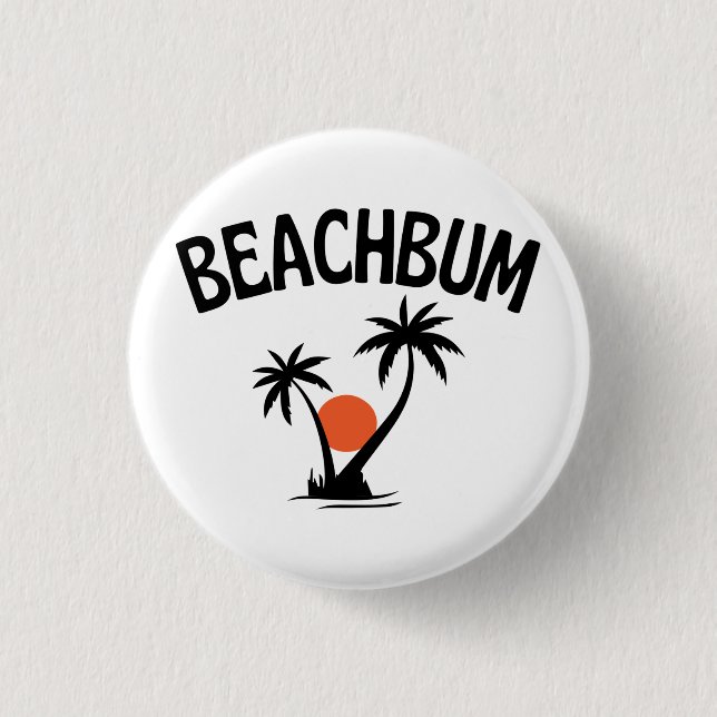 Beachbum Beach Summer Knapp (Framsida)