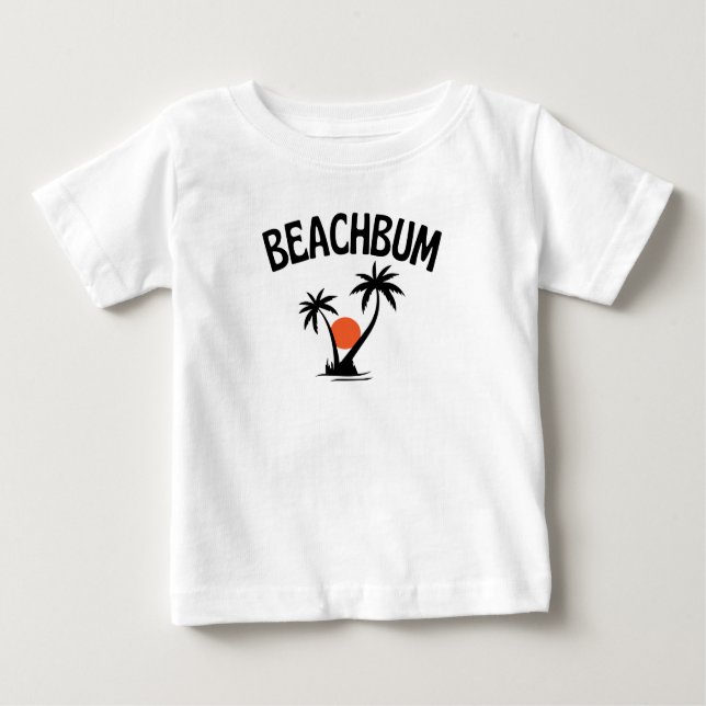 Beachbum Beach Summer T-Shirt (Framsida)