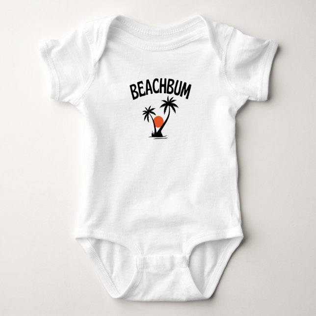 Beachbum Beach Summer T-Shirt (Framsida)