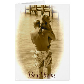 Beachbums Hälsningskort