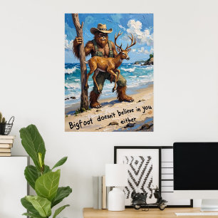 Beachcomber Bigfoot: Oväntad sökning Poster