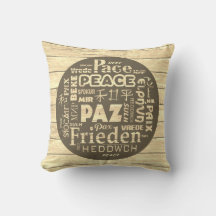 Beachcomber cushion, fred på flera språk