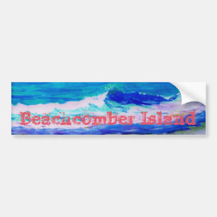 Beachcomber Island Bildekal