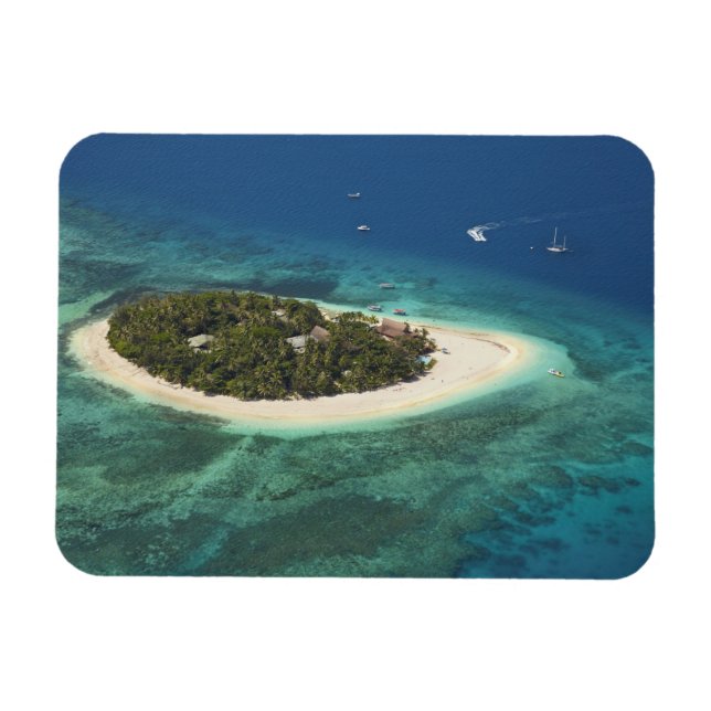 Beachcomber Island Resort, Fiji Magnet (Horisontell)