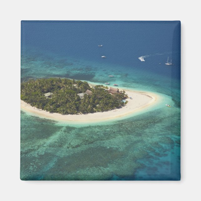 Beachcomber Island Resort, Fiji Magnet (Framsidan)