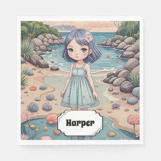 Beachcombers Bliss-Personlig Pappersservett