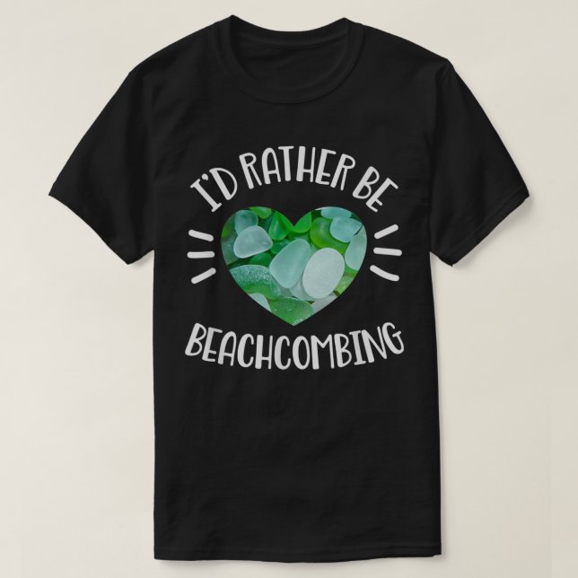 Beachcombi Beachcombi Sea Glass T Shirt (Design framsida)