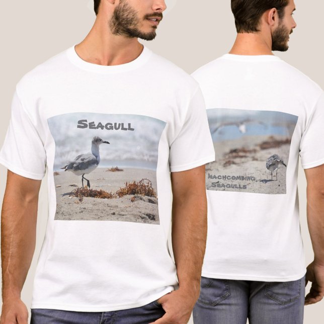 Beachcombing Fiskmåsar T Shirt (Skapare uppladdad)