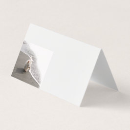 Beachcombing Westie Photo Affärskorts Visitkort