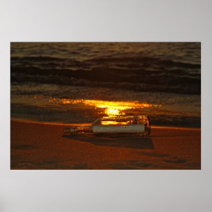 Beached Flaska Poster