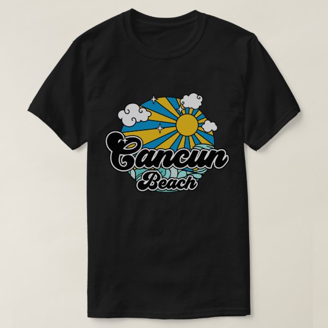 Beacher Cancun Beach T Shirt (Design framsida)
