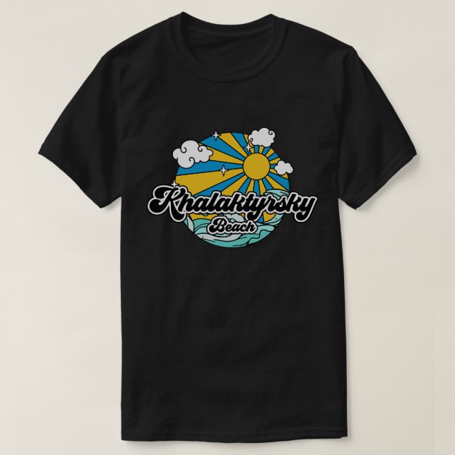 Beacher Khalaktyrsky Beach T Shirt (Design framsida)