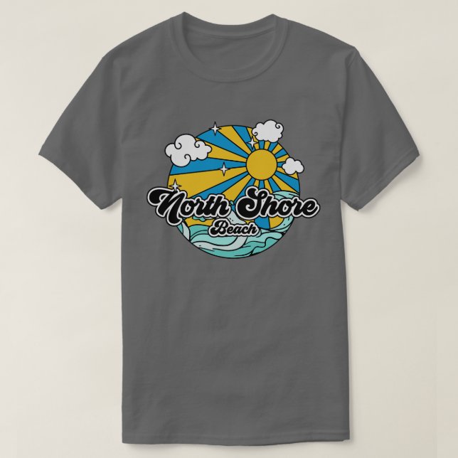 Beacher North Shore Beach T Shirt (Design framsida)
