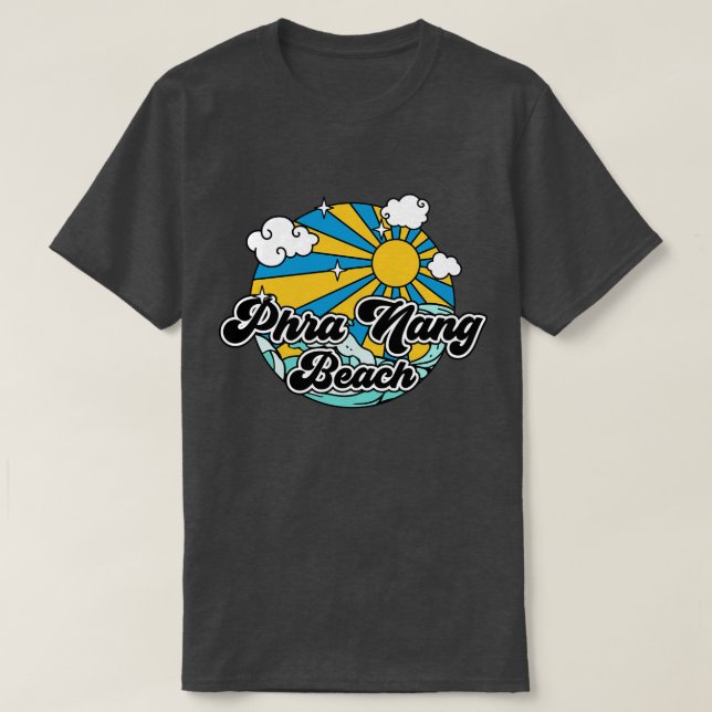 Beacher Phra Nang Beach T Shirt (Design framsida)