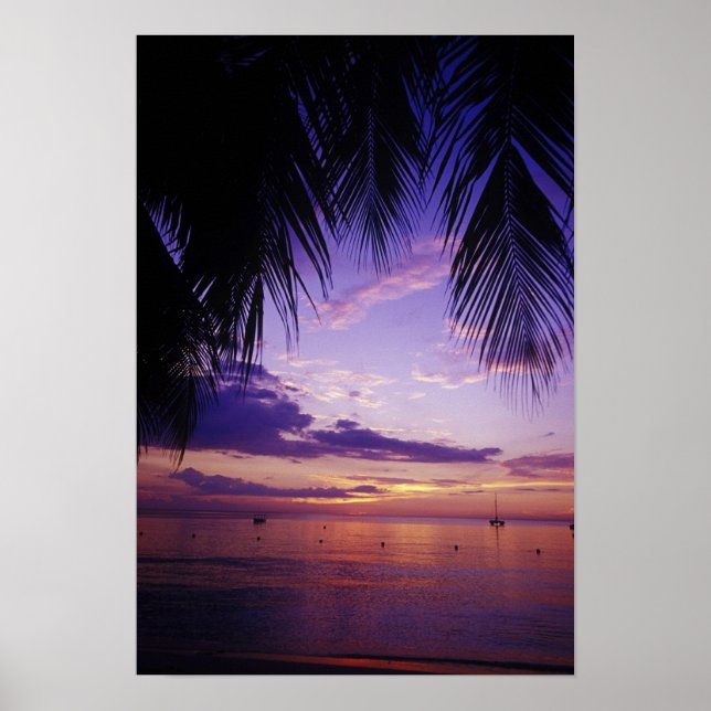 Beacher vid Negril, Jamaica 2 Poster (Framsidan)