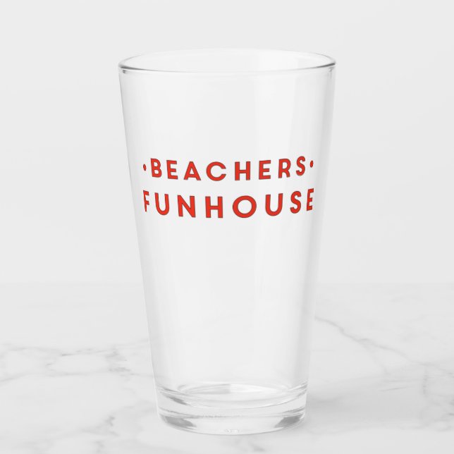 Beacher's Funhouse Glassware Glaskopp (Framsida)