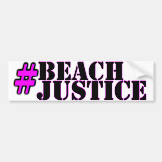 #Beachjusticeprideklistermärke Bildekal