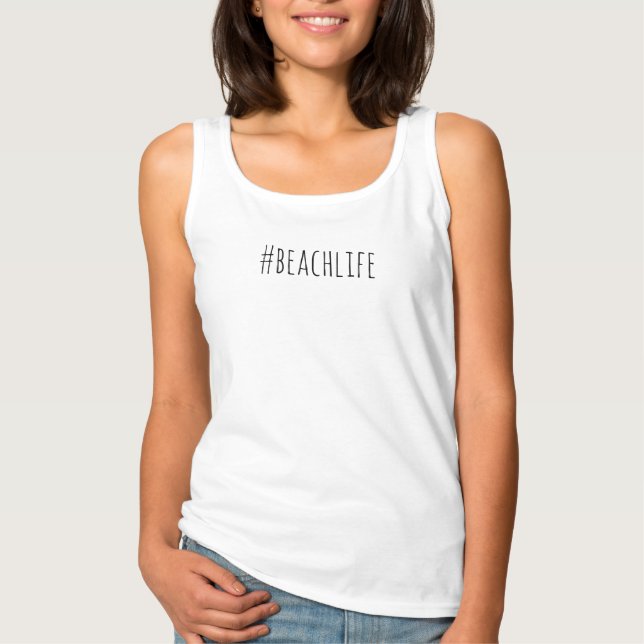 #BeachLife - SommarTank Tee (Framsida)