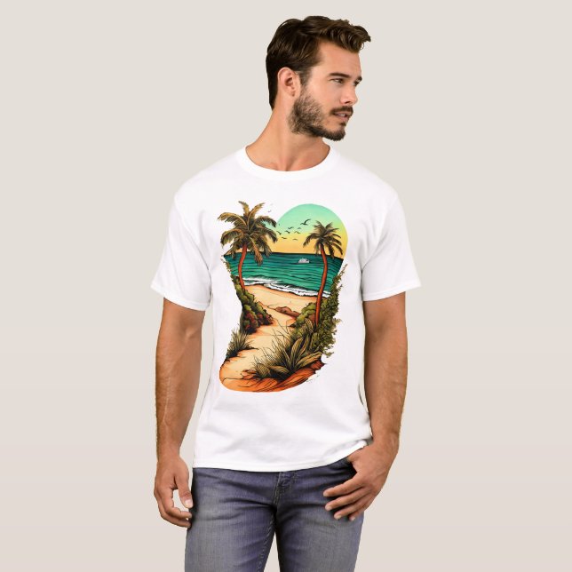 BeachLife T Shirt (Hel framsida)