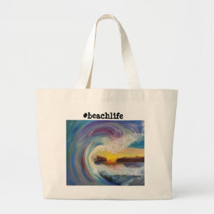 #beachlifetoto jumbo tygkasse
