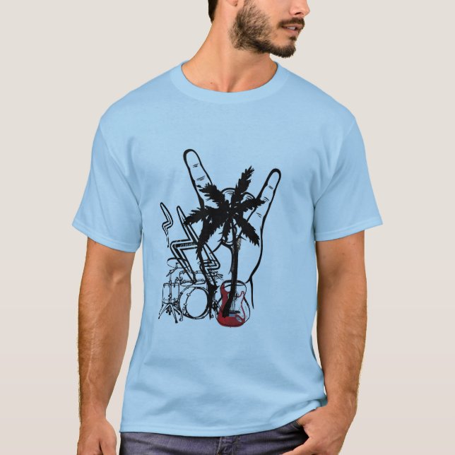 beachn sten shirt t (Framsida)