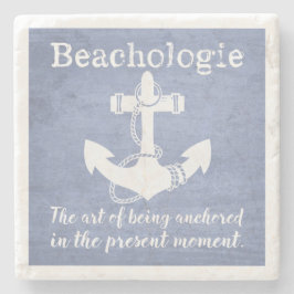 Beachologie förankrade i den nuvarande stenen Unde Stenunderlägg