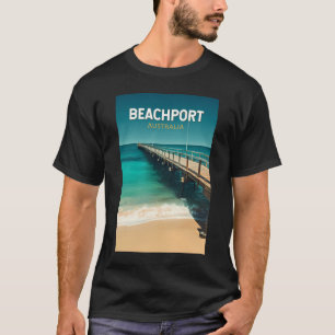 Beachport Australia Travel Art Vintage T Shirt