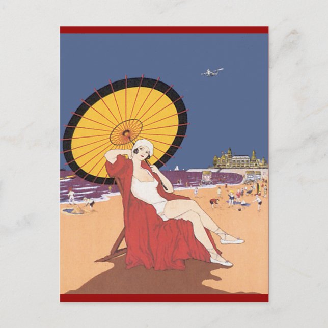 Beachside Vykort (Framsida)