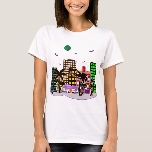 Beachtober Kul! T Shirt (Framsida)