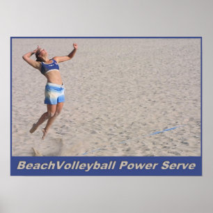 BeachVolleyball Power  Poster
