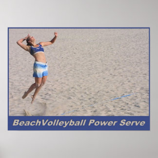 BeachVolleyball Power  Poster