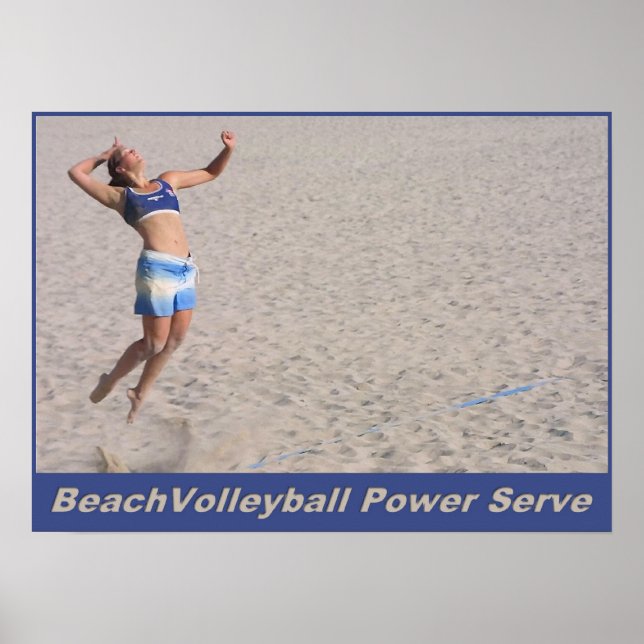 BeachVolleyball Power  Poster (Framsidan)