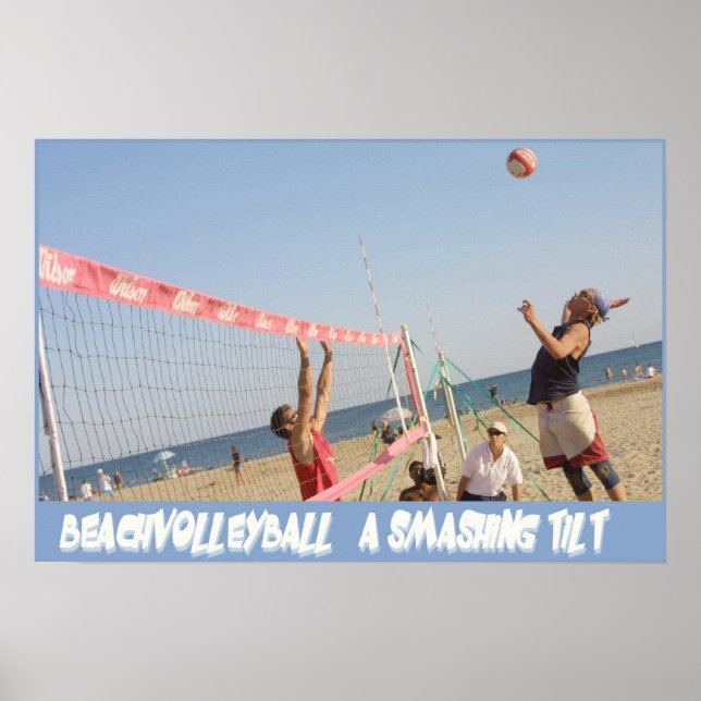 BeachVolleyball Smashin Tilt Poster (Framsidan)