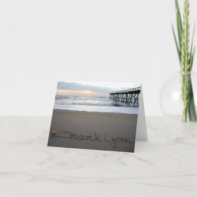 Beachwrites tack kort (Framsida)