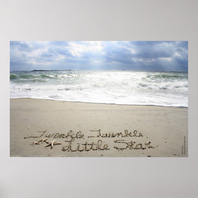 Beachwrite's Twinkle Twinkle Poster (Framsidan)