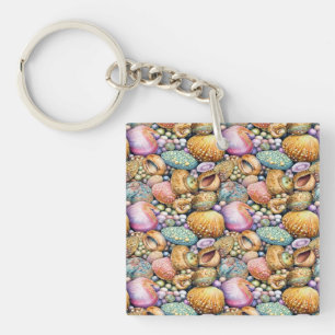 Beachy Bevacky Acrylic Keychain