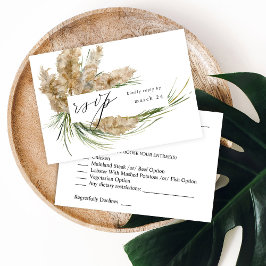 Beachy Boho Pampas Grass w Meal OSA