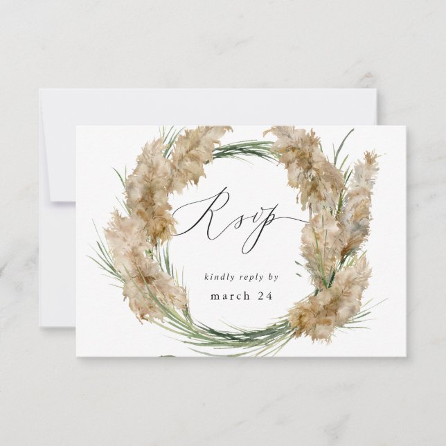 Beachy Boho Pampas Grass w Meal OSA 2 Kort (Framsida)