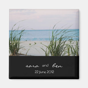 Beachy Bröllop Magnet