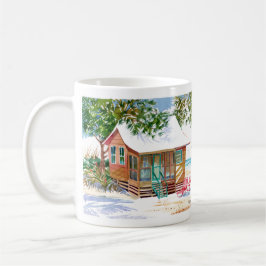 Beachy Brown Cottage Fort Myers Beach Mugg