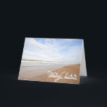 BEACHY CHRISTMAS GREETINGS FRÅN VÅR BEACH HELGKORT<br><div class="desc">BEACHY CHRISTMAS GREETINGS FRÅN VÅR BEACH</div>