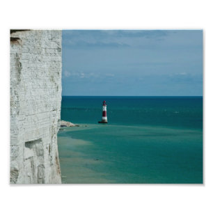 Beachy Head fotografiskt tryck